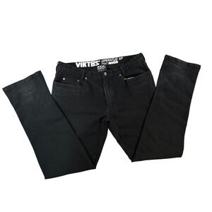 Viktos Operatus XP Tactical Pants Mens 36x34 Black Stretch Denim EDC Workwear